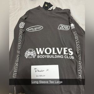 Large Darc Sport Long Sleeve Tee In Gray